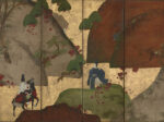 重要文化財　蔦の細道図屏風　深江芦舟筆　6曲1隻　江戸時代・18世紀　東京国立博物館蔵　（Image：TNM Image Archives）［展示期間：2/21～3/7］