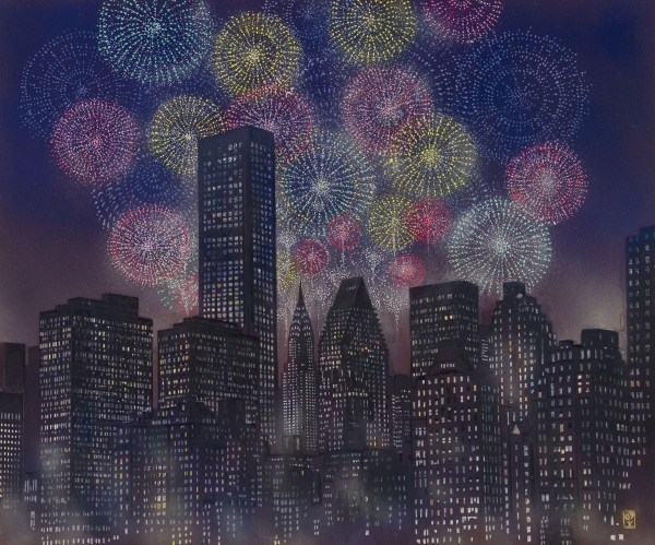 松下 明生「NEW YEAR NEW YORK」20号