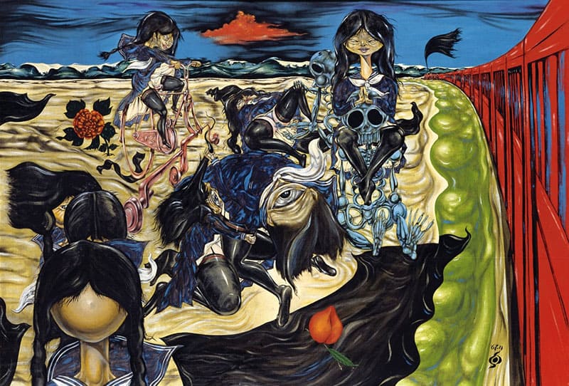 《遠足》1967年 板橋区立美術館