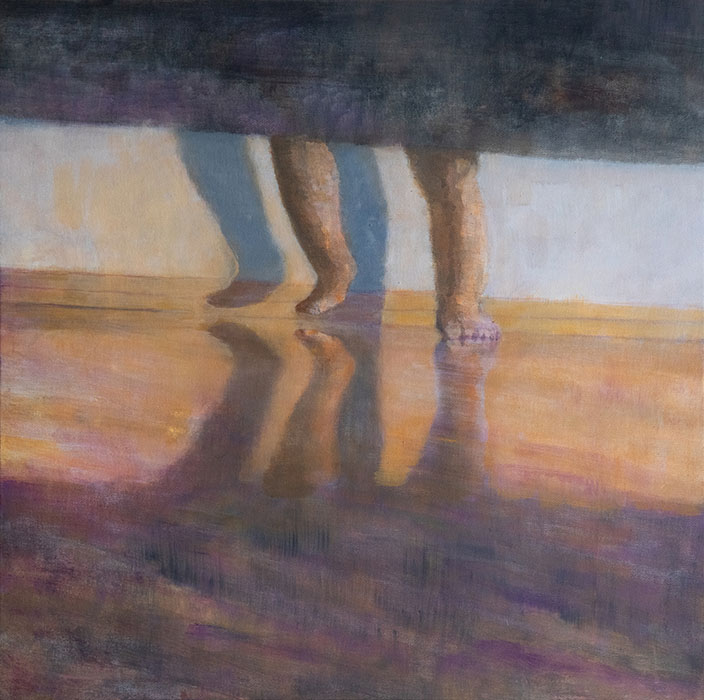 蓮沼昌宏《光と影》2025年、作家蔵