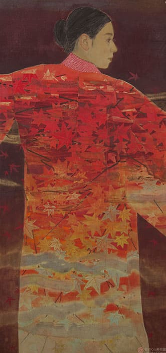 染谷香理《対峙し共鳴するものー動》2015年　個人蔵