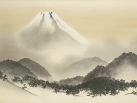 横山大観 《霊峰不二山》 1933