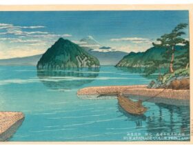 伊豆の三津 昭和5年(1930)作