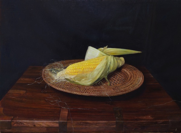 朝森 武「収穫 Ⅱ」P8