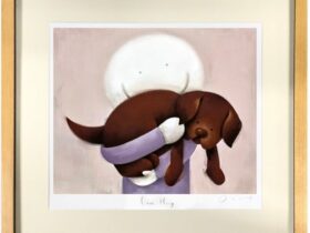 ダグ・ハイド 【ラブ ハグ love hug】 技法：ジクレー版画 イメージサイズ：35×42.5cm