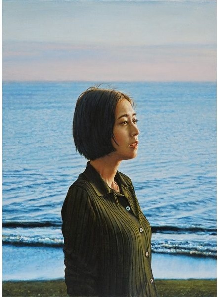 
 

山木章【ミチテユク】油彩、P8号