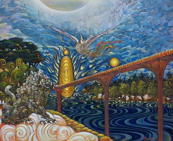 「天界の黄金～幻日、黄金発信機～」F15