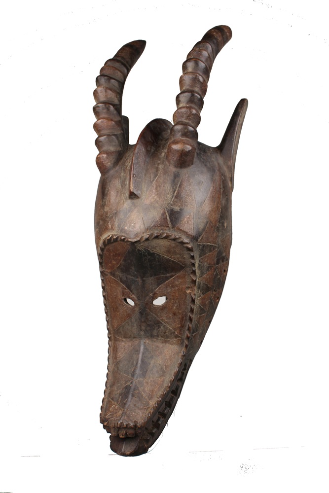 レイヨウ霊面　ブルキナファソ　20世紀中期