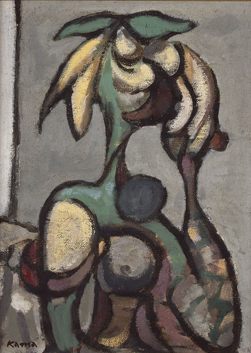 鎌田正蔵《少女》1949年