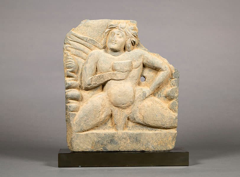 アトラス像　ガンダーラ　２～４世紀　龍谷大学