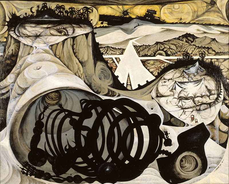 《鳥》1956年 浜松市美術館