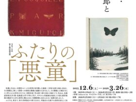 第4期所蔵品展「ふたりの悪童－美術史家・外山卯三郎と好太郎」mima北海道立三岸好太郎美術館