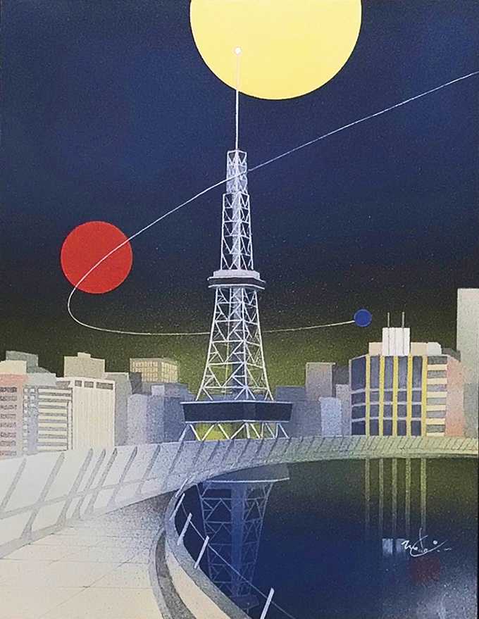 繭山桃子 「名古屋テレビ塔」 6F