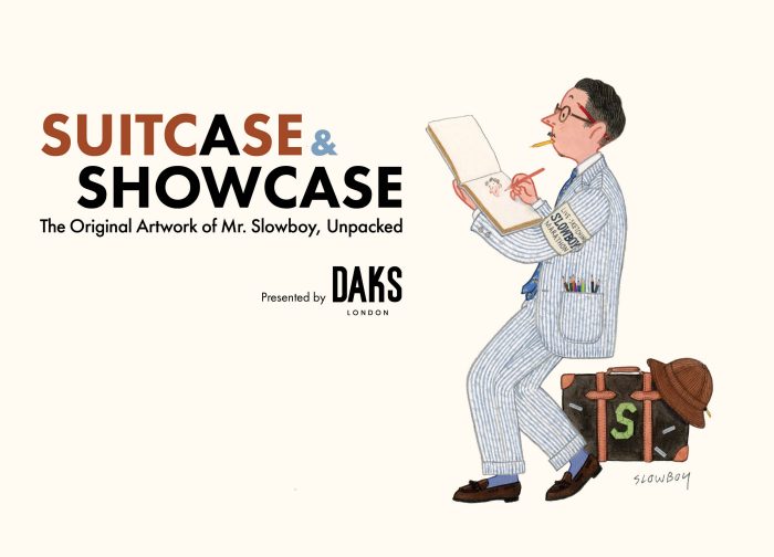 「SUITCASE & SHOWCASE　- The Original Artwork of Mr. Slowboy, Unpacked -」伊勢丹新宿店