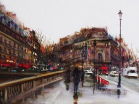 「サン・ミッシェルの雨」10M