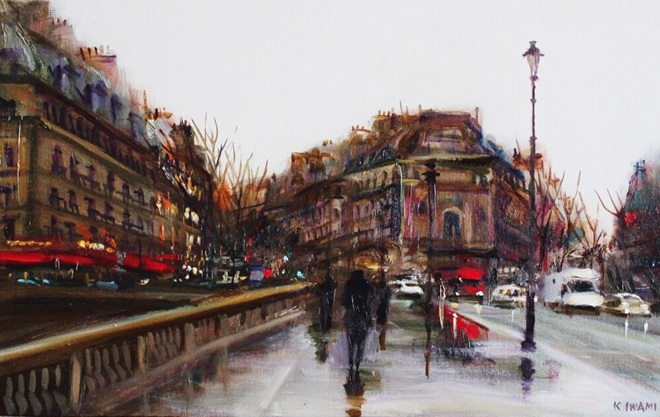 「サン・ミッシェルの雨」10M