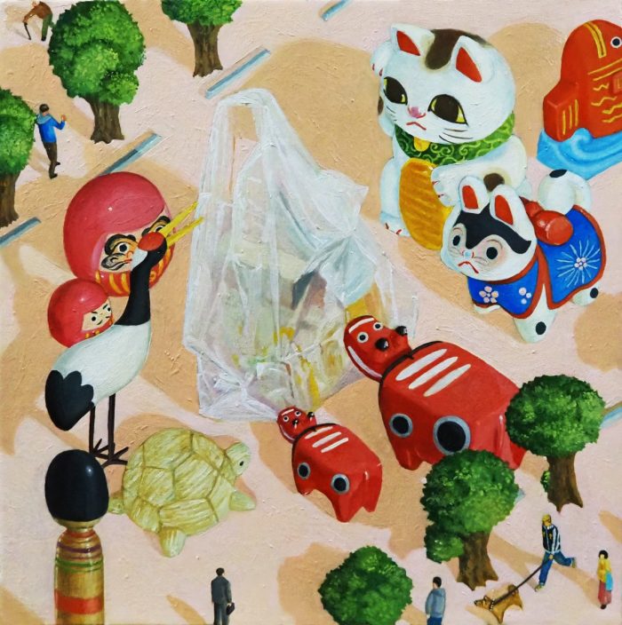 中島 尚志

「幸せの形たち」

キャンバス、油彩

S4号