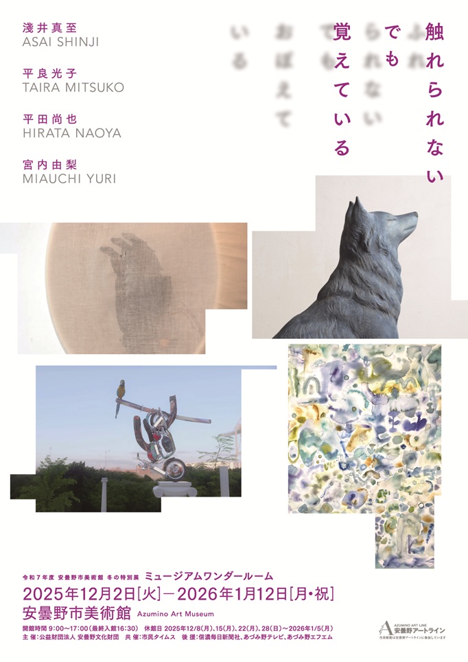 「ミュージアムワンダールーム 触れられない・でも・覚えている」安曇野市美術館