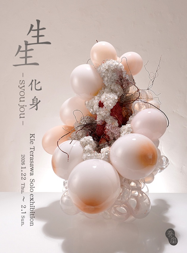 「寺澤季恵 生生 syoujou 化身」Art + Craft Gallery蚕室
