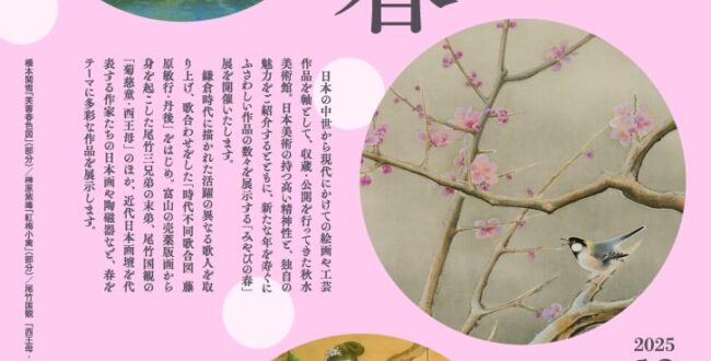 「みやびの春」秋水美術館