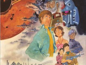 『機動戦士ガンダム THE ORIGIN　Ⅵ 誕生 赤い彗星 Blu-ray Disc Collectorʼs Edition（初回限定生産）』　飾れる収納箱用イラスト原画　© 創通・サンライズ