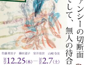 「ファンシーの切断面　そして、無人の待合室」パープルームギャラリー