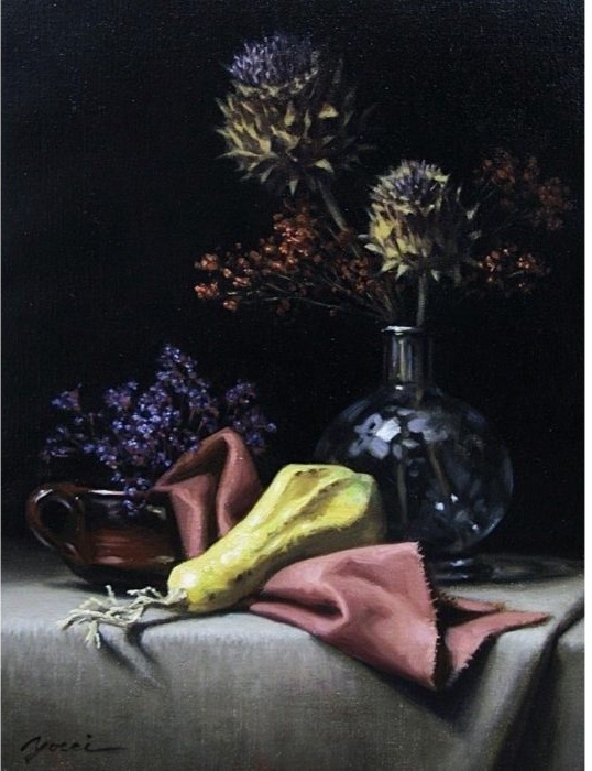 Golden Lives（油彩／H33.3×W45.5cm［P8］）