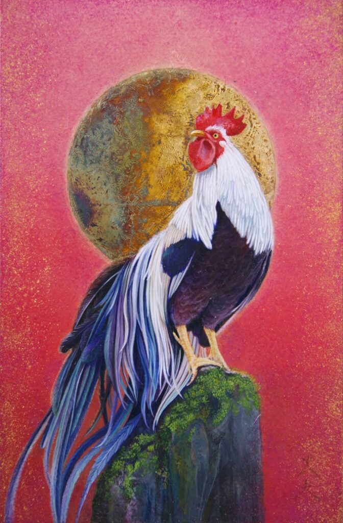 「朗報の遣い」30.6×20.1cm