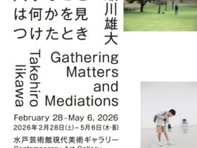 「飯川雄大 大事なことは何かを見つけたとき」水戸芸術館 現代美術ギャラリー