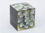 須藤 靖典　蒔絵漆箱「さりげなく」奥行13×幅13×高15cm