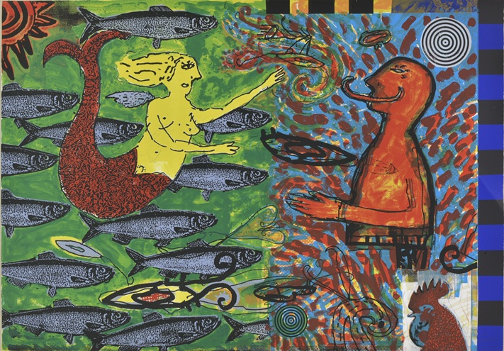 ドド・ソエセノ《プロポウザル》2000-2001年、スクリーンプリント、エッチング