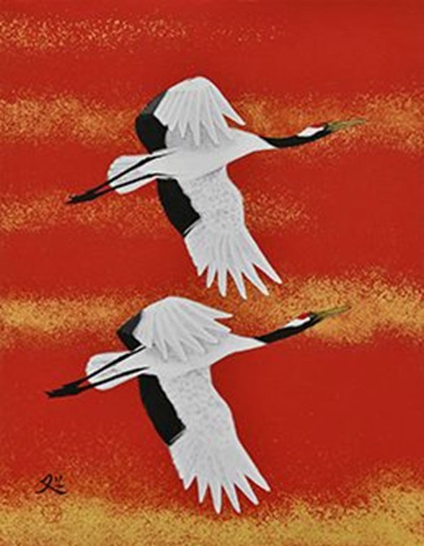 加山又造 旦 6号