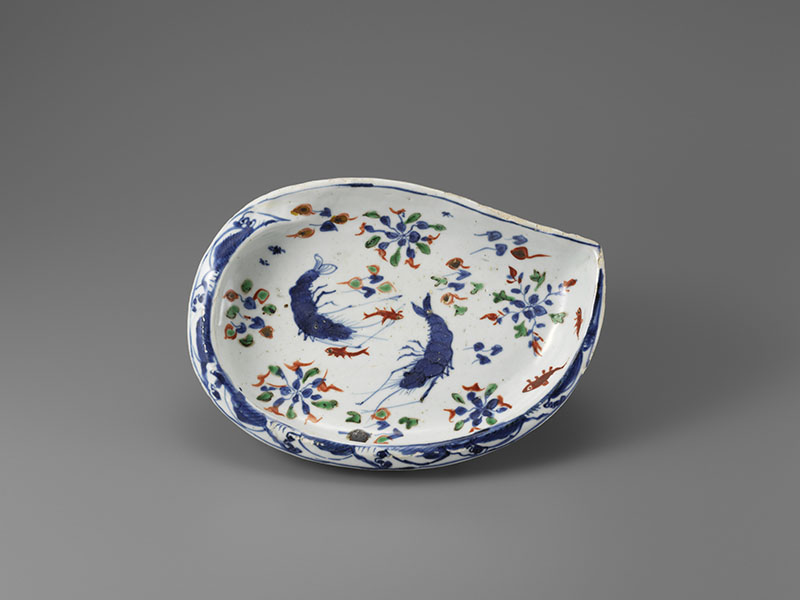 色絵芥子文茶壺　野々村仁清　江戸時代前期　重要文化財