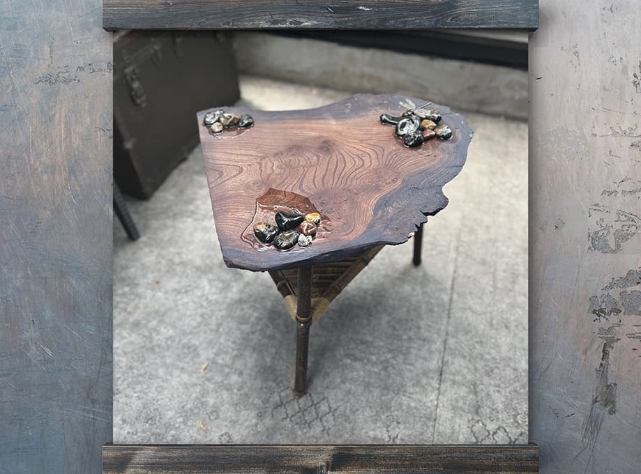 Tree Spirit Sculpture Table size varied