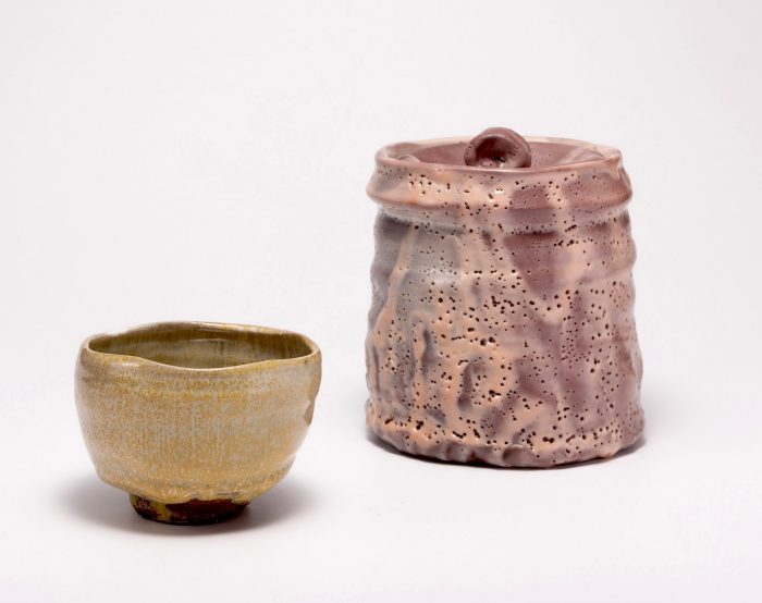 紫志野水指
径16×高17.8㎝