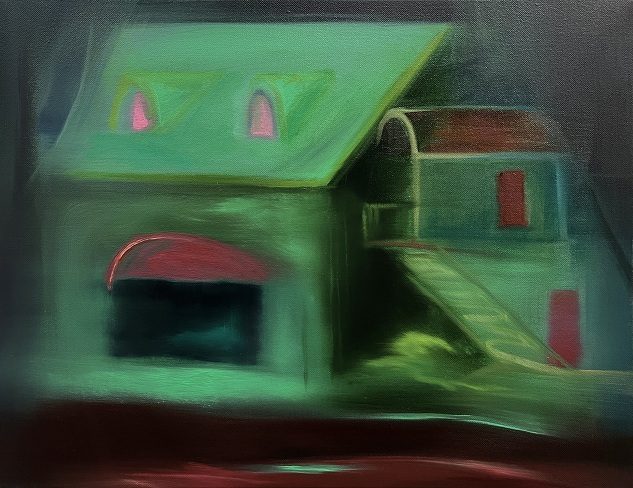 石神雄介

シーサイド・ペンション

53.0×41.0cm 変形

油彩、キャンバス

2025年