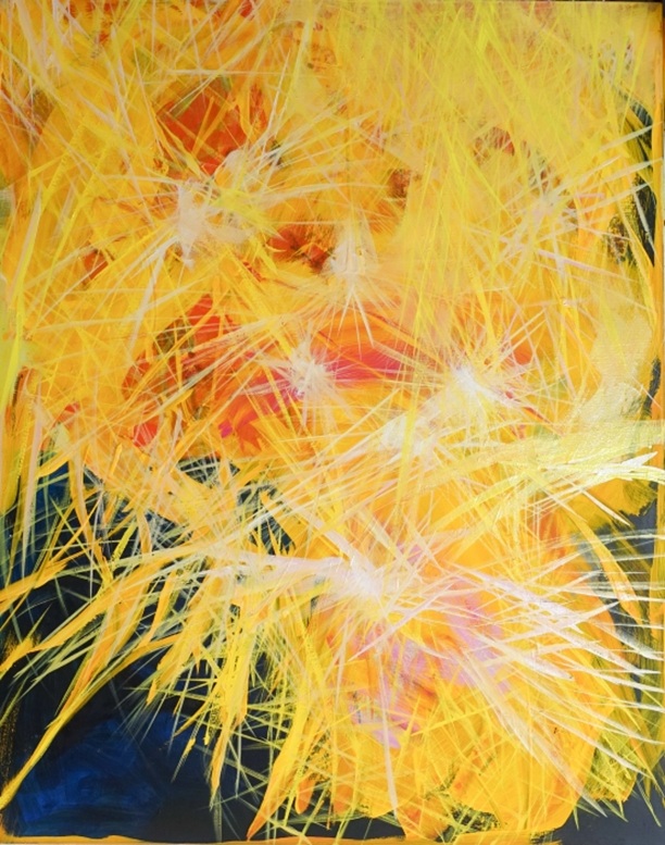 Untitled 2025年
91×73cm
キャンバスにアクリル