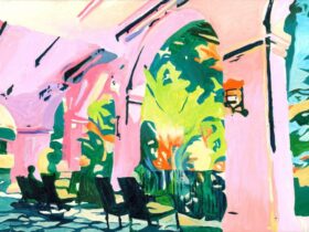 THE ROYAL HAWAIIAN F4号 アクリル、ミクストメディア