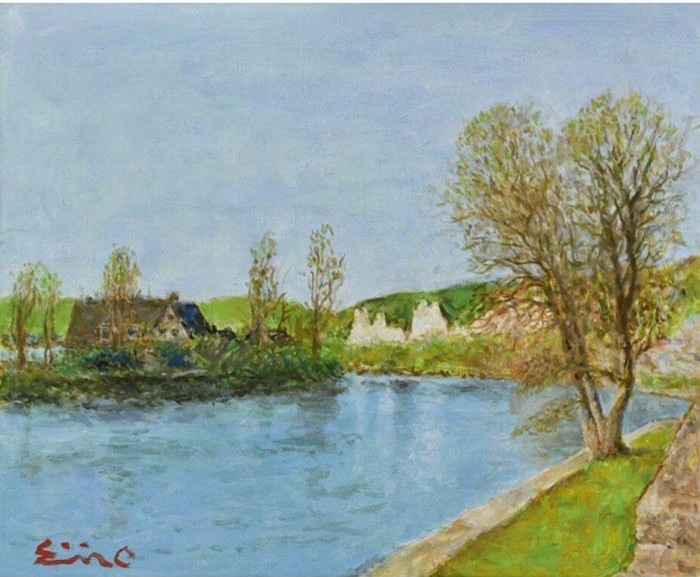 セーヌ川のレザンドレ

 

油彩

H38.0×W45.5cm［F8］