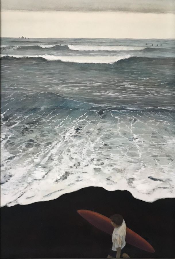 大多和 三絵

「夏の終わり －七里ヶ浜－」

Ｆ20号