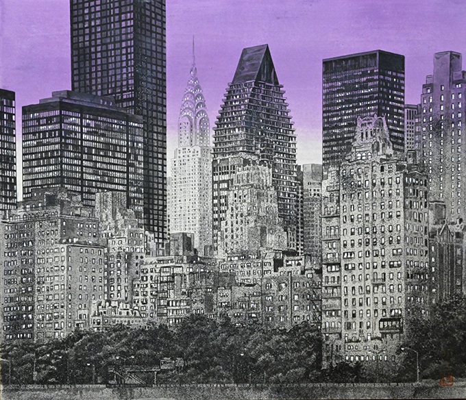 「ニューヨーク EAST RIVERより」F10