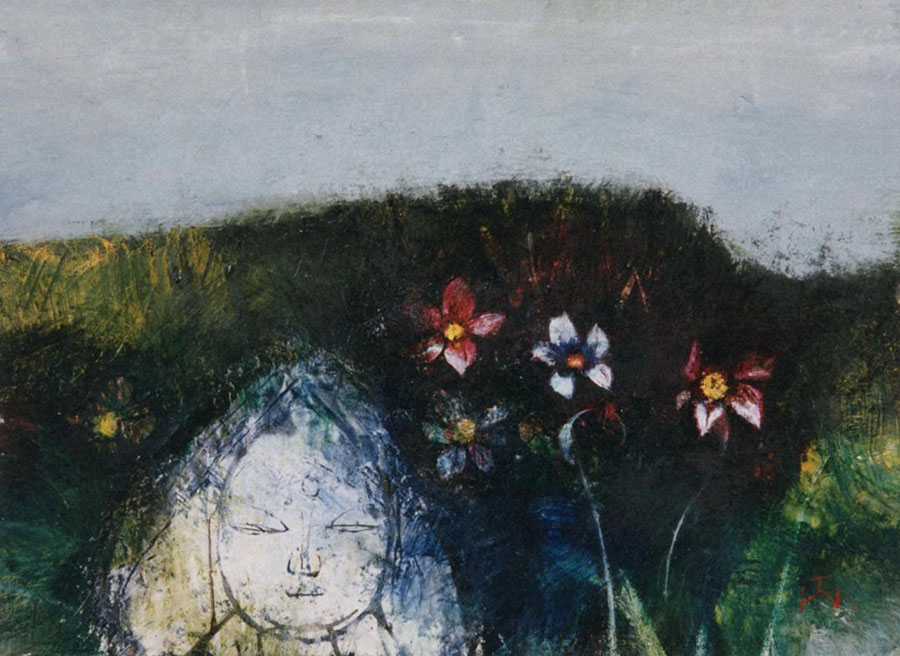 渡辺貞一《野仏》1979