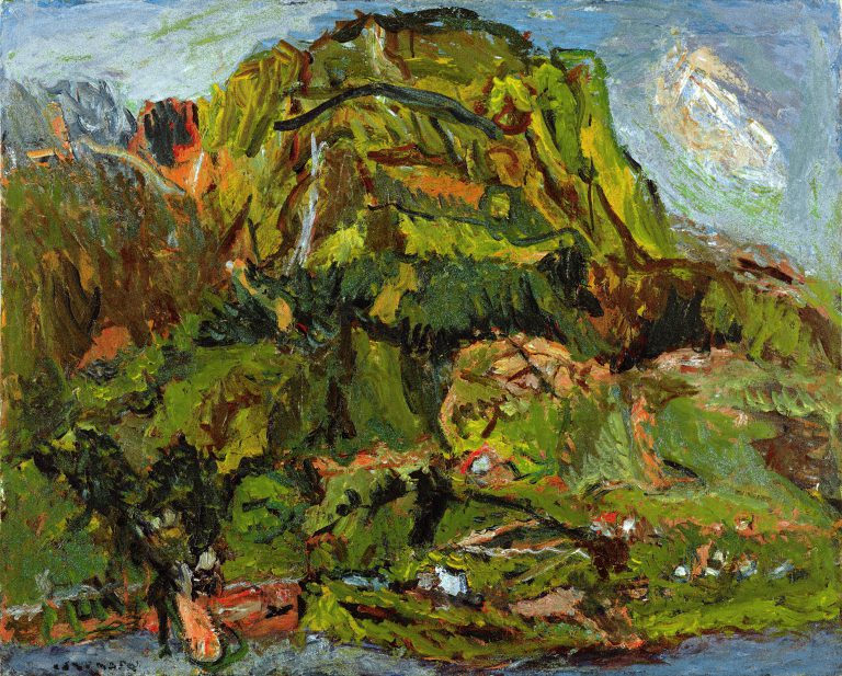 中川一政 ≪駒ヶ岳≫ 1973年
80.3×100.0㎝
NAKAGAWA Kazumasa
≪Mt. Komagatake≫ c.1973