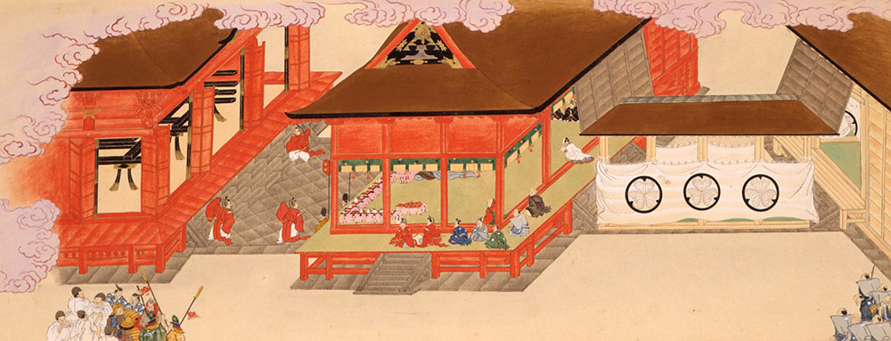 日光東照宮祭礼図巻(部分) 江戸時代 19世紀　徳川美術館蔵