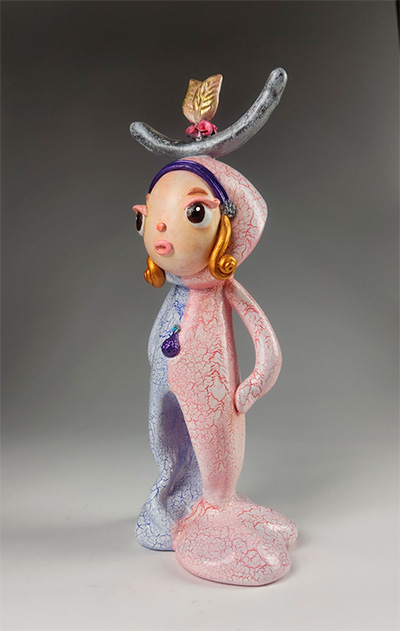 光の塔:light tower」 w20×d20×h45cm ミクストメディア