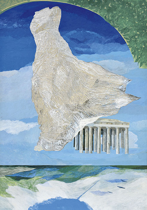 《白い風》1973年　作家蔵