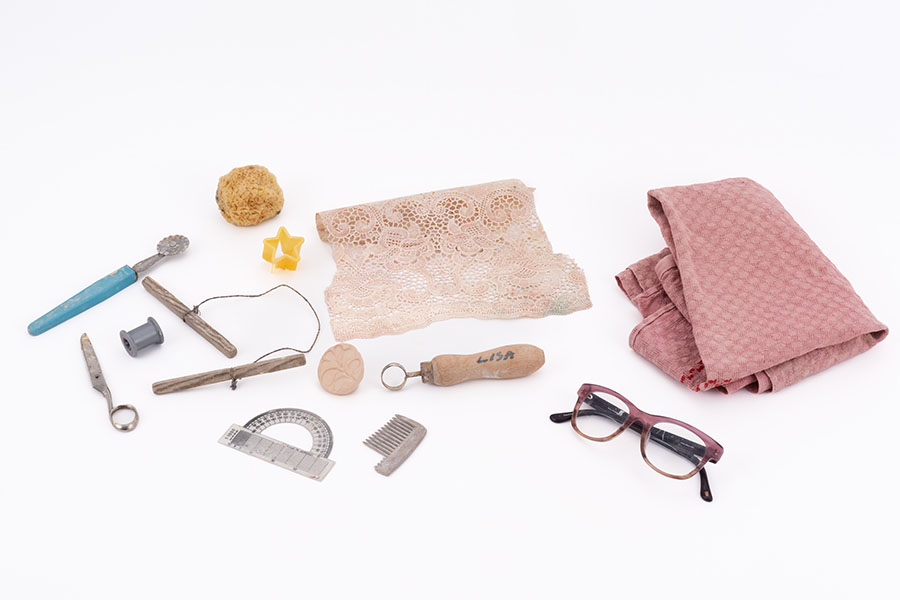 リサ・ラーソンが実際に使用していた道具　© LISA LARSON