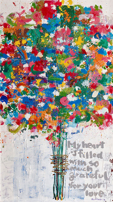 「感謝」2013年
©NORITAKE KINASHI