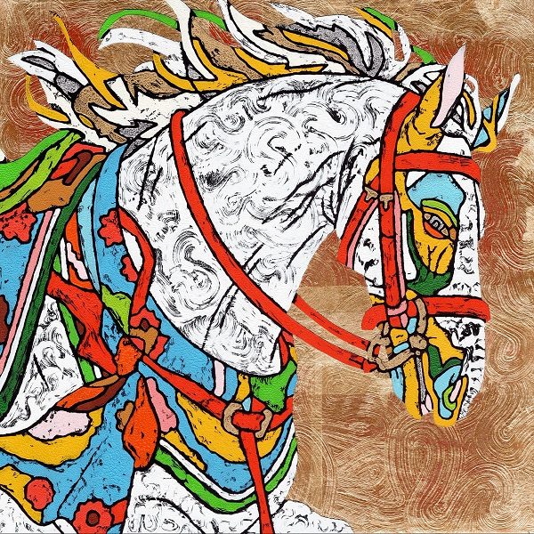 北嶋勇佑
「うま」
木版モノタイプ
S3号