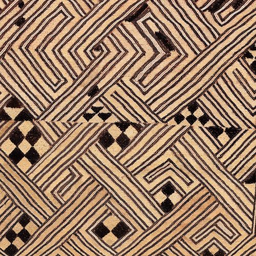 ラフィア椰子製敷物（コンゴ民主共和国）